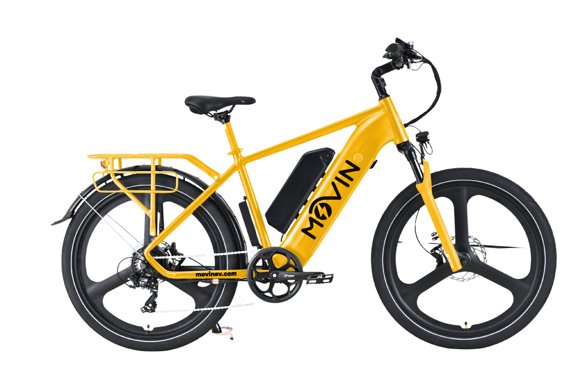 Movin' Tempo Max in Vivid Orange / Dual Battery 48V - 20Ah + 15Ah