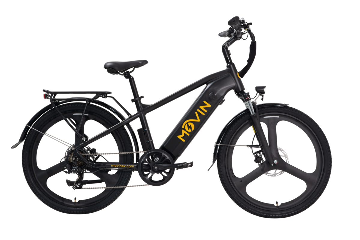 Movin' Tempo Max in Matte Black / Single Battery 48V - 20Ah