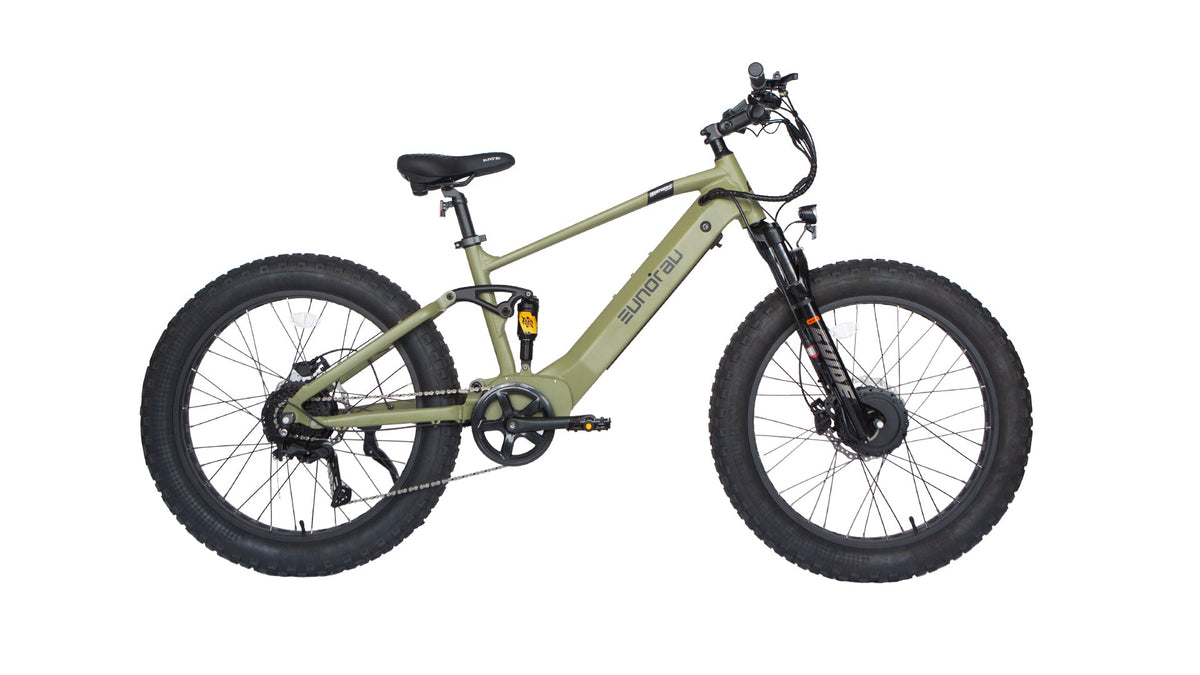 EUNORAU DEFENDER-S 2.0 in Army Green / 17"