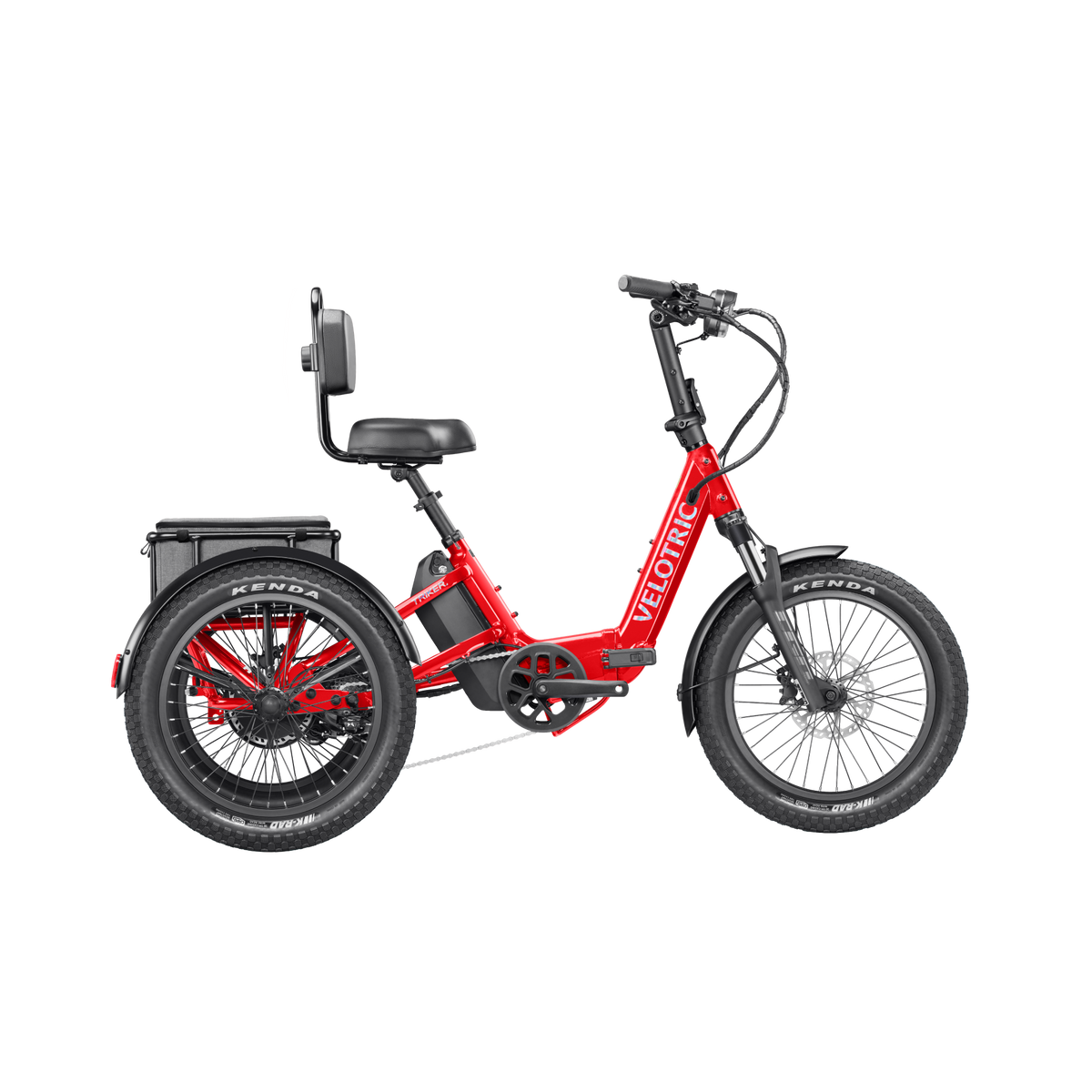 Velotric Triker in Cherry Crimson